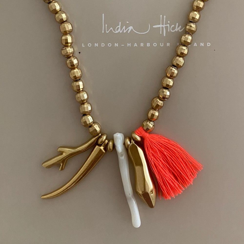 India Hicks Golden Earth Necklace